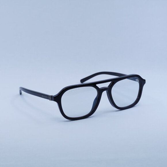 🕶️ New Gucci GG1673S 001 Sunglasses -Shiny Black Frame - Picture 8 of 11
